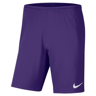 Imagen de NIKE Soccer Shorts Y Nk DF Park III Short NB K, Court Purple/White, BV6865 547, XS