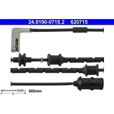 Imagen de ATE 24.8190 0715.2 Sensor de Desgaste Pastillas Frenos OPEL: Vectra B Berlina, CC