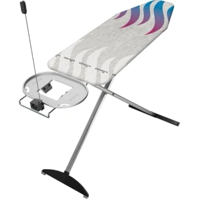 Imagen de Vileda 159255 Total Reflect Plus Tabla de Planchar Grande, Altura Regulable 74 97 cm, con Funda metálica para Planchado más rápido, Colores Surtidos, Medidas: 130 x 44 Talla única
