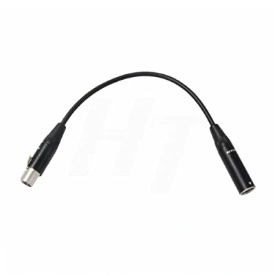 Imagen de HangTon Cable adaptador de audio para auriculares Shure TA4M a AKG Bodypack transmisor PT 40 80 TA3F WH20TQG 15 cm