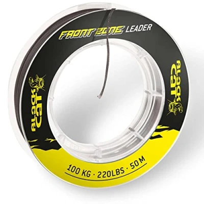 Imagen de Black Cat Hilo de Pesca (diámetro 1 mm, 50 m, 100 kg, mm), Color Negro