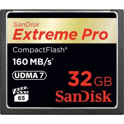 Imagen de Sandisk 32gb Extreme Pro Cf 160mb/s Memoria Flash
