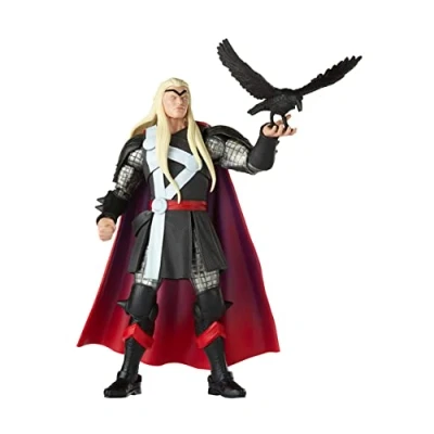 Imagen de Marvel Hasbro Legends Series Figura Coleccionable de Thor, Heraldo Galactus 15 cm 6 Accesorios y 1 Pieza para armar (F4793)