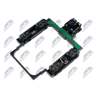 Imagen de NTY EWS ME 010 Interruptor, elevalunas Delante, izquierda, derecha, Atrás derecha MERCEDES BENZ: Clase E Berlina