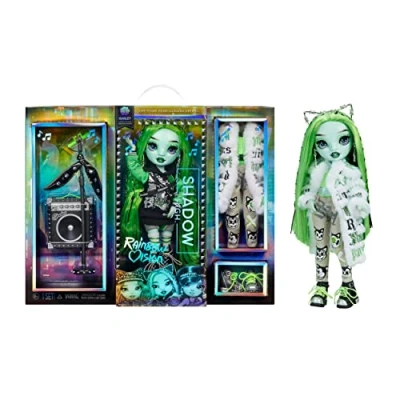 Imagen de RAINBOW HIGH 582762 Muñeca de Moda, Conjuntos para Combinar y Accesorios Banda Rock, coleccionar, Edad 6+ años, Harley Limestone