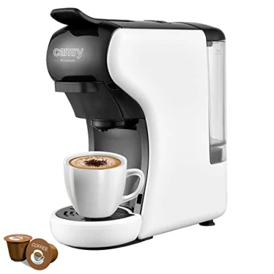 Imagen de Camry adler cr 4414 multi capsula espresso macchina, nero e bianco