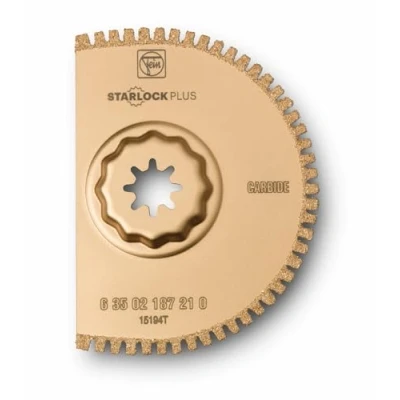 Imagen de FEIN Disco segmentado HM, Ø90 mm, Ancho de corte aprox. 1,2 Alojamiento SLP, dentado abierto para cortar fibra carbono y vidrio, extrafino, ideal esquinas cantos