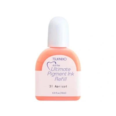 Imagen de Tsukineko 1/2 Fluid Ounce VersaColor Ultimate Pigment Inker, Apricot by, Talla única