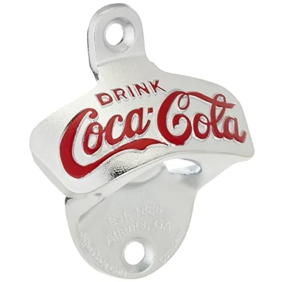 Imagen de TableCraft Coca Cola Abrebotellas para montaje en pared (tamaño pequeño)