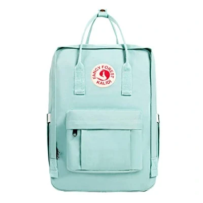 Imagen de KALIDI Mochila Unisex de Estudiante, Escolar del Ordenador Portátil,Bolso Portátil Resistente Suave, Menta 2