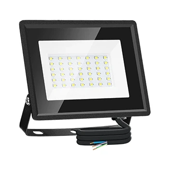 Imagen de Aigostar Foco LED Exterior 30w 2510LM, Proyectore Impermeable IP65, Focos 42 LED, 6500K Blanco Frío para Garaje,Jardín,Patio,Parque