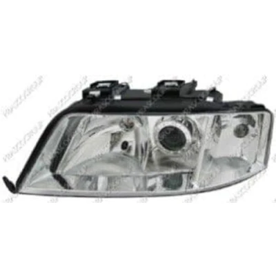 Imagen de PRASCO AD0324902 Faros izquierda H1, H7 transparente con luz intermitente para circulación por la derecha sin servomotor reg. alcance luces