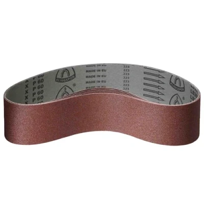 Imagen de Klingspor Bandas de lija 100 x 610 mm, 5 unidades, grano 80