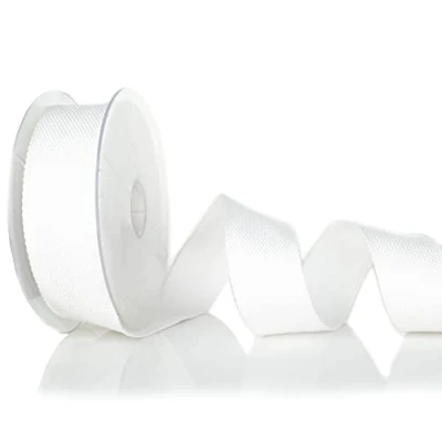 Imagen de Trimz Trimz1905 5 40 34 Cinta de algodón Resistente, Blanco, 5m x 40mm,