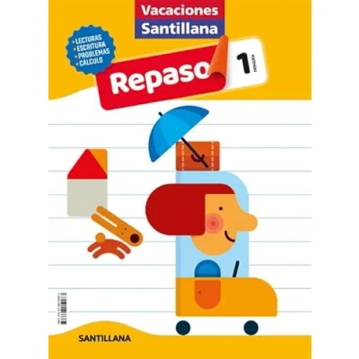 Imagen de VACACIONES SANTILLANA 1 PRIMARIA ACTIVIDADES DE REPASO PARA EL VERANO (CUADERNOS)