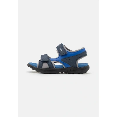 Imagen de Geox Vaniett BOY Sandalias de senderismo para niños, Talla: 24, Navy/royal Zapatos