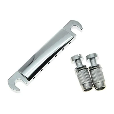 Imagen de LP Style Tune o Matic Barra de tope para guitarra Les Paul SG, cromada