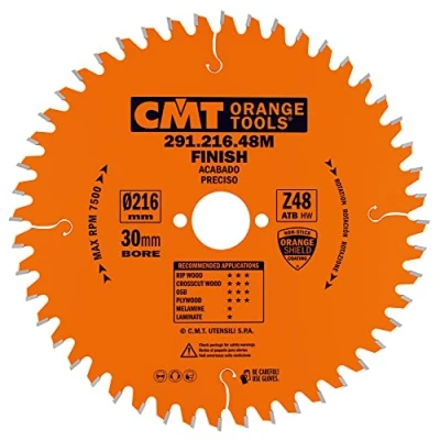 Imagen de CMT Orange Tools 291.216.48M Sierra circular 216x2.8x30 z 48 atb 5 grados