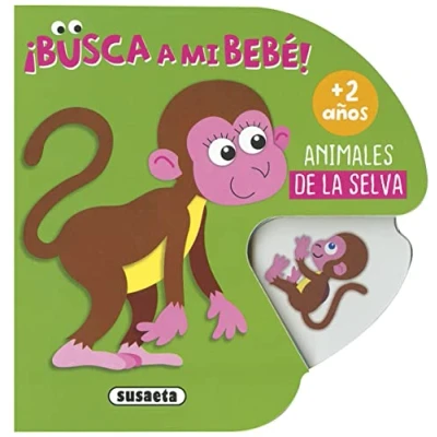Imagen de Animales de la selva (Busca a mi bebé)