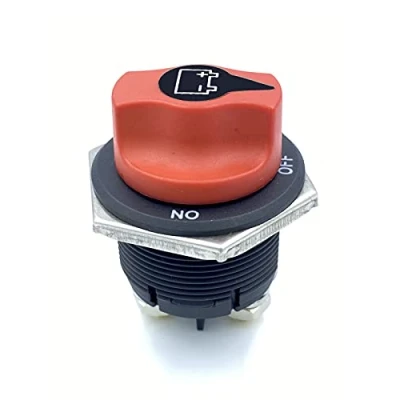 Imagen de Interruptor aislador de batería coche,interruptor desconectador corta batería,máximo 32 V 200 A CONT 300 INT interruptores desconexión energía maestra para Motos/Marine/Barco/vehículos