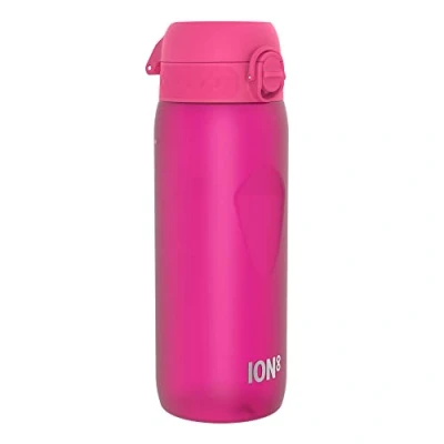 Imagen de Ion8 Botella de agua a prueba fugas, sin BPA, rosa, 750 ml
