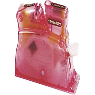 Imagen de Clover Enhebrador de Mesa, Rosa, 14.6x11x2.8 cm