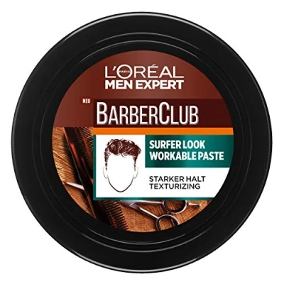 Imagen de L&#039;OREAL PARIS 3 x Men Expert Barber Club Surfer Look Workable Hair Paste 75 ml