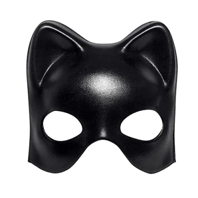 Imagen de Boland 00253 Antifaz para adultos, diseño de gato, color negro