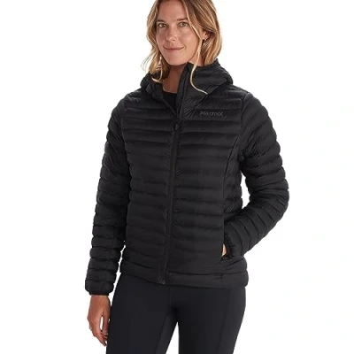 Imagen de Marmot Wm&#039;s Echo Featherless Hoody Warm Puffy Jacket Mujer, Black, L