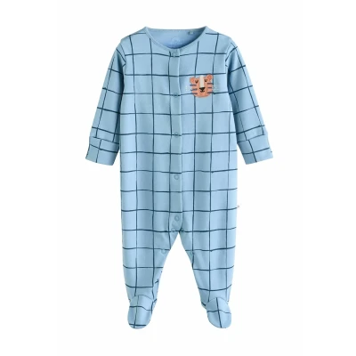 Imagen de Next BEAR 3 PACK Pijama de bebé para niños, Talla: NB, Navy