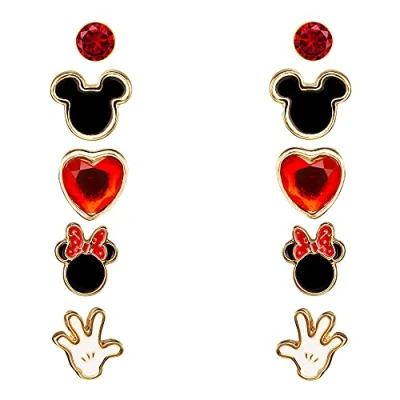 Imagen de Set 5 Pendientes Minnie Mouse