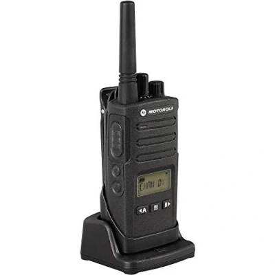 Imagen de MOTOROLA XT460 Walkie Talkie uso libre PMR446 con display 8 canales, Negro