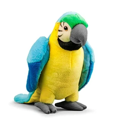 Imagen de Tobar ANIMIGOS World of Nature Macaw Plush Toy Animal Juguete de Peluche, Multicolor (One For Fun Ltd 37565)