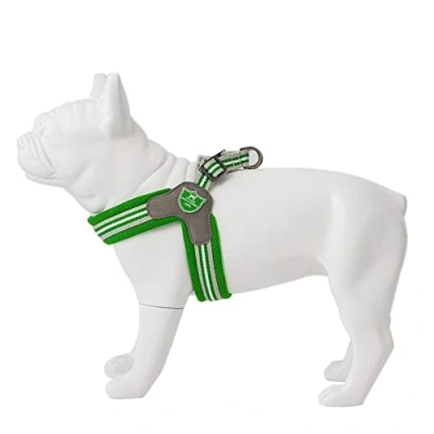 Imagen de HUGO &amp; HUDSON Arnés para Perros Paseo fácil, Chaleco de Entrenamiento antitirones Ajustable y fácil Poner Quitar, Verde, Talla 9