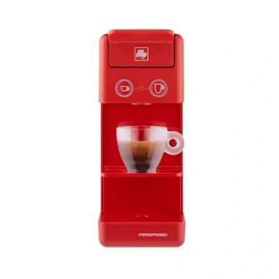 Imagen de illy Cafè, Máquina de Café Y3.3 Roja Compatible con Cápsulas Iperespresso para Espresso y Americano
