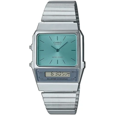 Imagen de Casio Unisex Reloj digital silvercoloured, Talla: One Size, Silver coloured