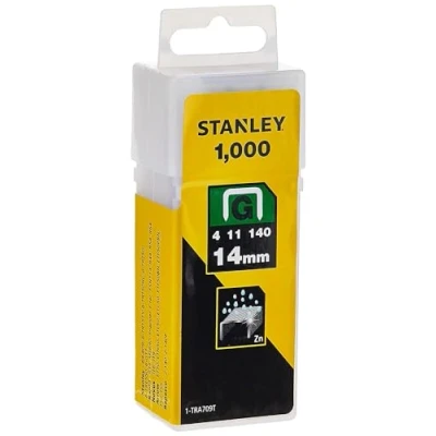 Imagen de Stanley 1 TRA709T Grapas tipo G (4/11/140), 14 mm 1000 u