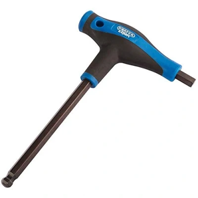 Imagen de Draper 33912 Expert Llave hexagonal con mango en T y punta de bola, 33913
