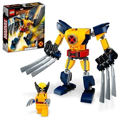 Imagen de LEGO Marvel Wolverine Mech Armor 76202 Building Kit; Collectible and Minifigure for Fans Aged 7+ (141 Pieces)