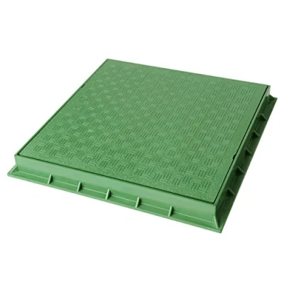 Imagen de First plast tcdp40 V y marco con tapa pedonabile (PVC, Verde, 400 x mm