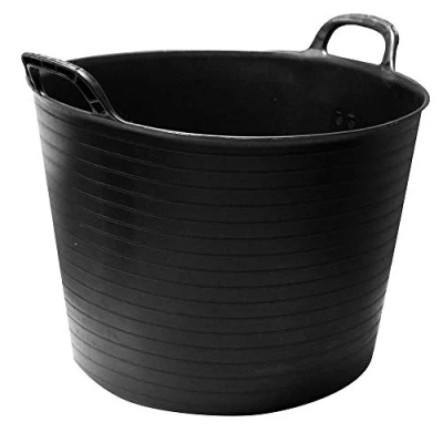 Imagen de Kingfisher TUBB42 Recipiente Transparente (42 L, 45 x 39 48 cm), Color Negro
