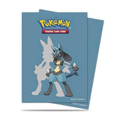 Imagen de Ultra Pro Fundas protectoras estándar para mazo Pokemon Lucario 65pk
