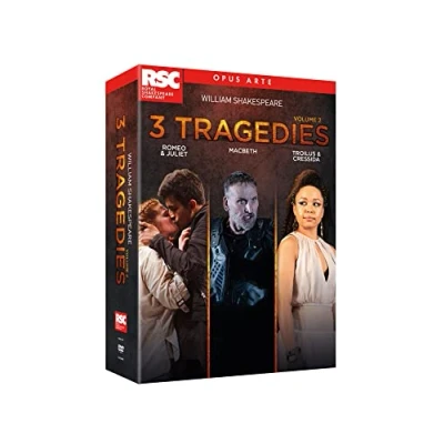 Imagen de William Shakespeare: 3 Tragedies, Volume 2 [Royal Shakespeare Company, Christopher Eccleston; Niamh Cusack; Edward Bennett] [Reino Unido] [DVD]