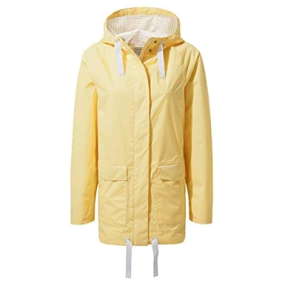 Imagen de Craghoppers Sorrento Chaqueta impermeable para mujer, Buttercup, 36