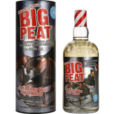 Imagen de Douglas Laing BIG PEAT Limited Christmas Edition 2021 52,8% Vol. 0,7l in Giftbox