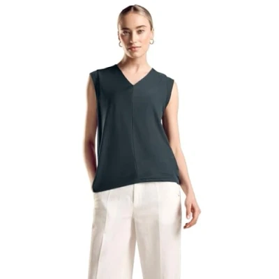 Imagen de Street One A321467 Camiseta de Estructura, Women&#039;s, Soft Moss Green, 48