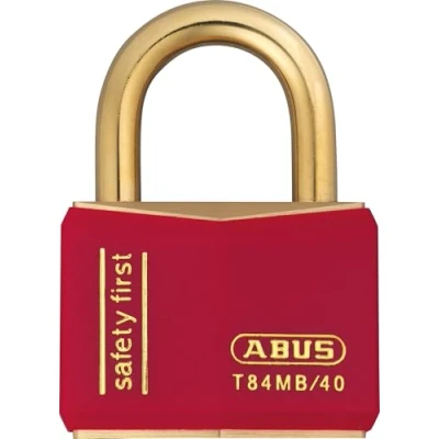 Imagen de ABUS T84MB/40 Candado Inoxidable Safety First Rojo 40mm ABUT8440RED
