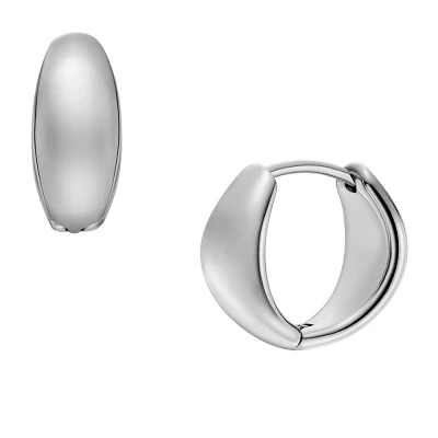 Imagen de Fossil Creolen Pendientes, Mujer, Talla: One Size, Silber