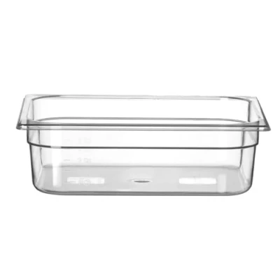 Imagen de HENDI Recipiente Gastronorm 1/2 PC Transparente 6.5 L 325x265x(H) 100 mm