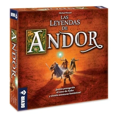 Imagen de Devir Las Leyendas de Andor, Juego Mesa, Cooperativo con Amigos, 10 años (BGANDOR)